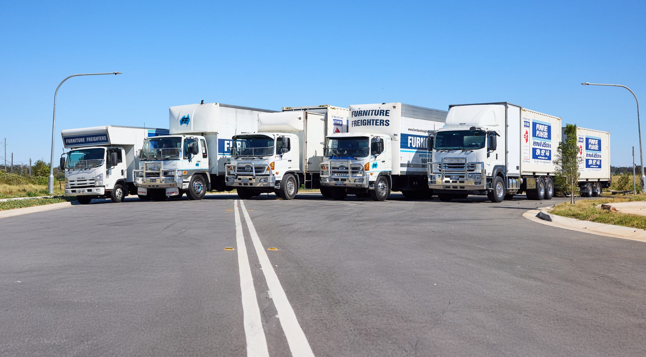 Parked Trucks