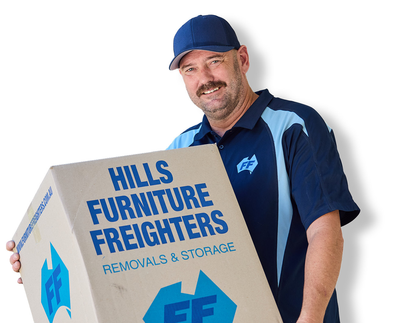 Man Moving Boxes