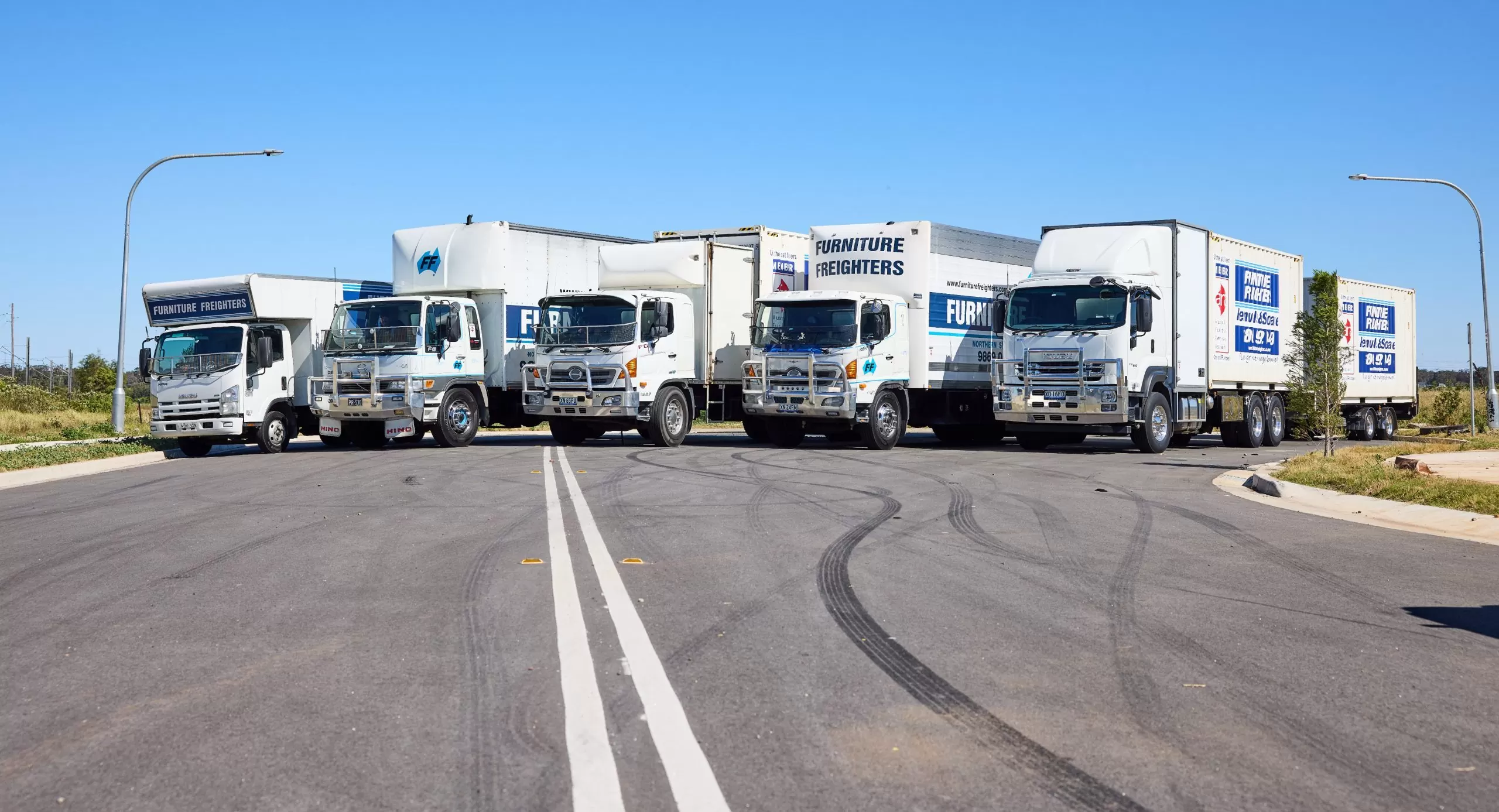 Parked Trucks